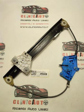 MECCANISMO ALZAVETRO POST. SX AUDI A4 Avant (8ED) 8E0839461B BPG (0408) - Foto 2