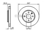 Disco Freno Bosch 0986479239 Citroen, Peugeot