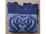 Maglione lana con cappuccio