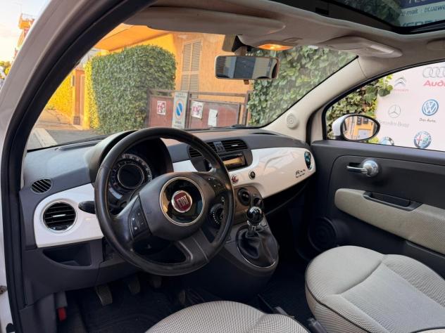 Fiat 500 1.2 Benzina Lounge 69cv ottima x Neopatentati Tetto Panoramico - Foto 4