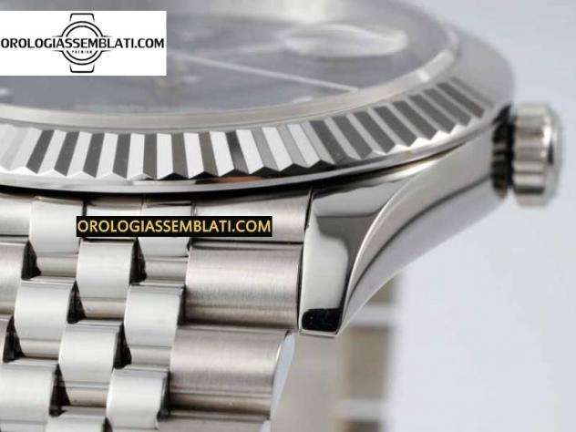 Replica Rolex DATEJUST 41 SS 1:1 MIGLIOR EDIZIONE 904L QUADRANTE BLU IN ACCIAIO SUL BRACCIALE SS JUBILEE 3235 V2 - Foto 15