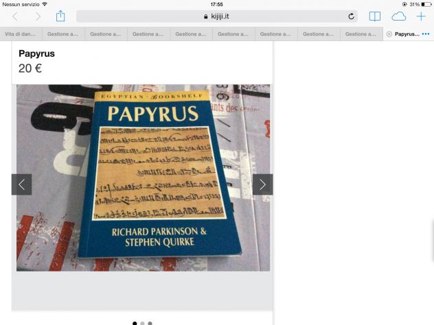 Papyrus: Parkinson, Richard , 1995