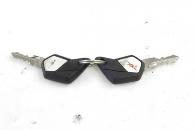 MV AGUSTA BRUTALE 800 8000B5411 SET CHIAVI BLOCCHETTO SELLA SERBATOIO 12 - 16 KEY LOCKS SET SENZA BLOCCHETTO ACCENSIONE - Foto 4