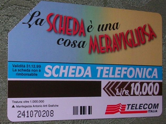 SCHEDA TELEFONICA ITALIA 79