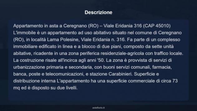 Immobile in asta di 73 m², box auto in vendita a Ceregnano - Foto 11
