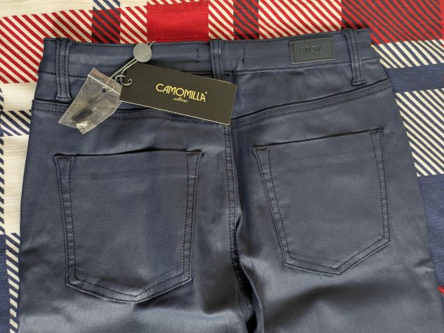 DONNA Pantalone Camomilla 46 blu marino