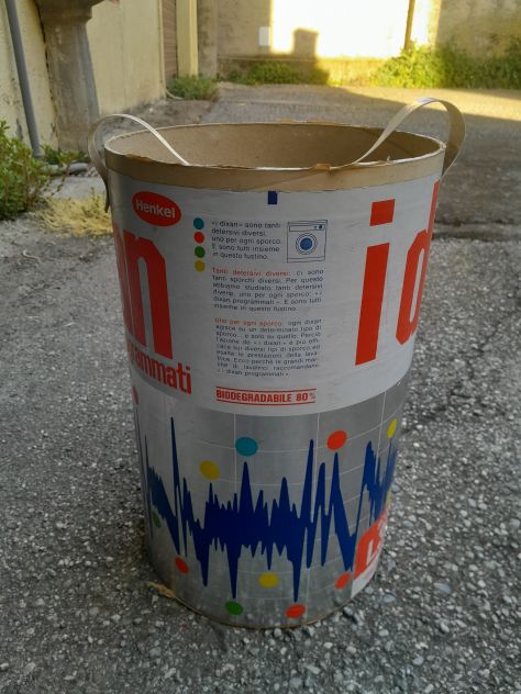 vecchio fustino detersivo dixan - Foto 2