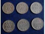 LOTTO 318 - GRECIA 10 APAXMEE 6 MONETE VEDI FOTO E DESCRIZIONE