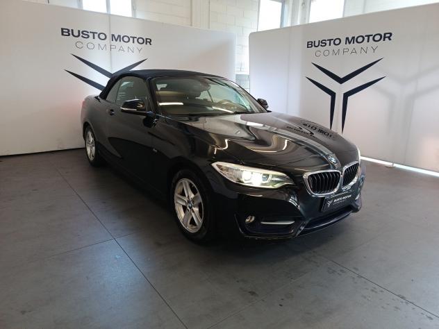 BMW Serie 2 218d Cabrio Sport auto my18