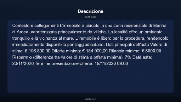 Immobile in asta di 119 m², box auto in vendita a Ardea - Foto 14