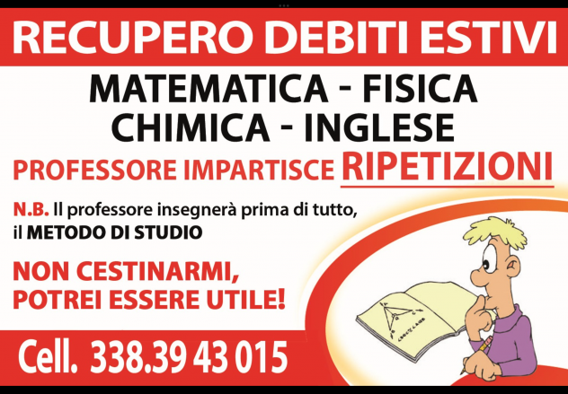 RIPETIZIONI di Matematica a Brugherio. Metodo di Studio. Ing. Roberto. - Foto 4