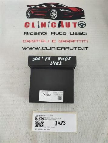 CENTRALINA RELÈ PEUGEOT 308 SW 9801695280 9H05 diesel 1560 (1517)
