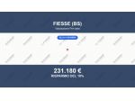 Immobile in asta di 294 m², box auto in vendita a Fiesse