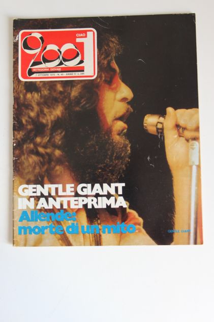 CIAO 2001 rivista musica rock progressive numeri annata 1973 entra scegli - Foto 4