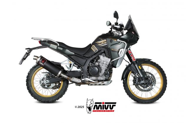 Terminale di scarico per Kove 800 Mivv Dakar Oval Arrow Indy Race