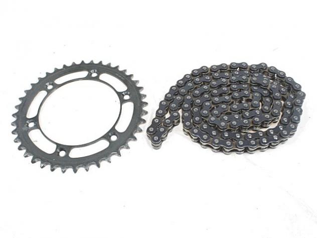 KIT CATENA E CORONA KTM 690 DUKE 2012 - 2017 75010051040 78010167118 CHAIN SPROKET KIT