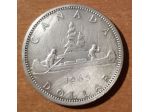 MONETA   ARGENTO     CANADA   REGINA ELIZABETH II D.G.    1965    1 DOLLARO
