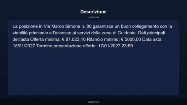 Immobile in asta di 64 m² in vendita a Guidonia Montecelio - Foto 11