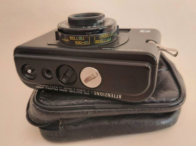 Macchina fotografica Comet 635 Electronic Minicompact custodia originale in sim - Foto 7