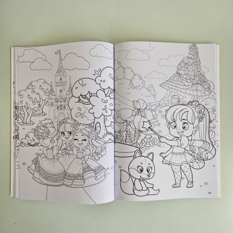 Libro da Colorare, Colouring Book - Principessa A4 - 2026 - TRACCIATA!! - Foto 3