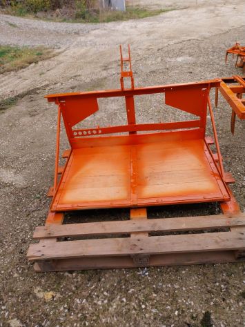 pianale di carico x piccoli trattorilargo 80 cm-attacco 3°punto