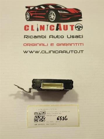 CENTRALINA IMMOBILIZER TOYOTA Corolla Verso 2° Serie 89780-0F020 1CDFTV diesel 1995 (0409) - Foto 3