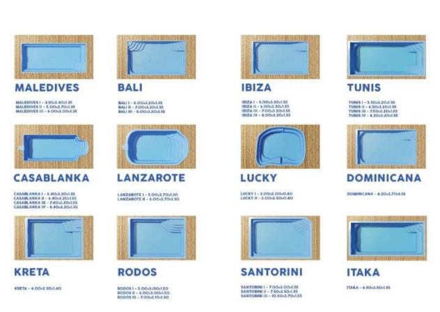 Piscina vetroresina con impianto di filtrazione e consegna gratis - Foto 9