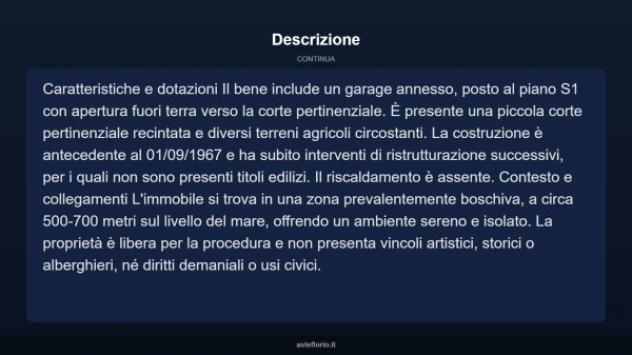 Immobile in asta di 116 m², box auto in vendita a Pescosansonesco - Foto 11