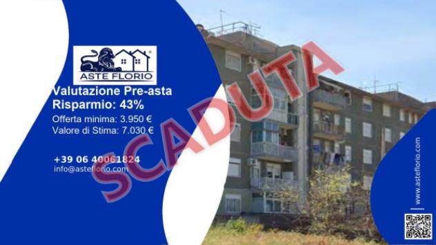 Immobile in asta di 17 m², box auto in vendita a Carlentini