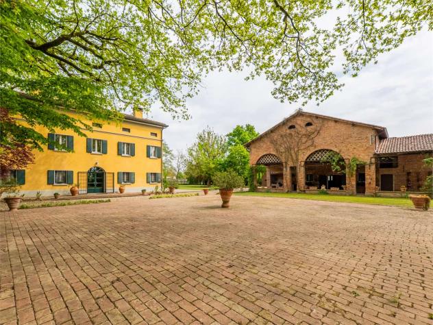 V0287 - CARPI, CIBENO - CORTE DI PREGIO DEL 900' CON VILLA & PARCO SECOLARE