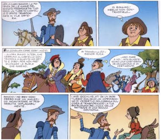 DON CHISCIOTTE, Miguel de Cervantes Saavedra, Ed. Giornalino 1994. - Foto 3