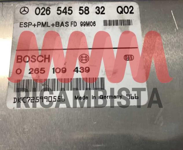0265455832 Mercedes Classe E55 AMG centralina ABS ESP - Foto 2