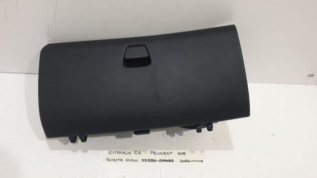 CASSETTO PORTA OGGETTI PEUGEOT 108 1° Serie 55550-0H010 555500H010 (14)