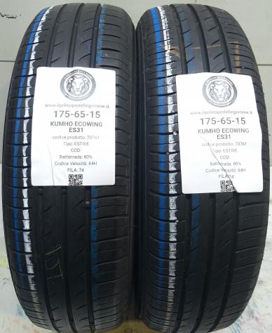 2 GOMME 175 65 15 KUMHO A70761