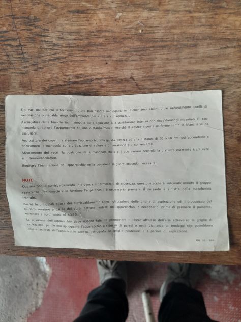 termoventilatore elettrico vintage - Foto 3