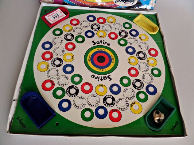 Gioco da tavolo "SATIRO" Anni 80 (Simpaty giochi) originale d'epoca - Foto 7