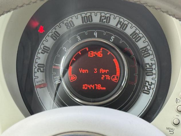 FIAT 500 500 1.2 Lounge 69cv Uniproprietario Neopatentati - Foto 10