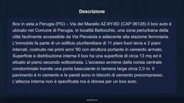 Immobile in asta di 13 m² in vendita a Perugia - Foto 6