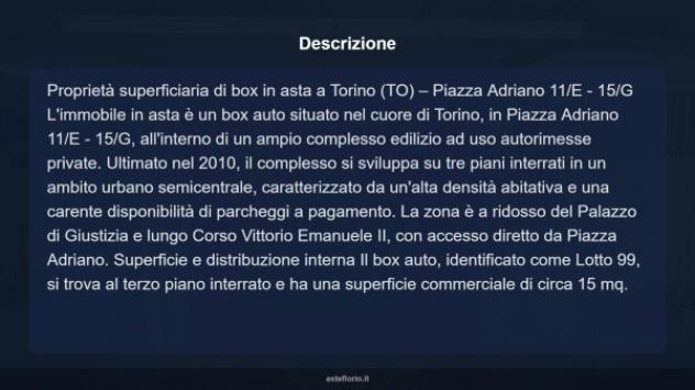 Immobile in asta di 15 m² in vendita a Torino - Foto 3