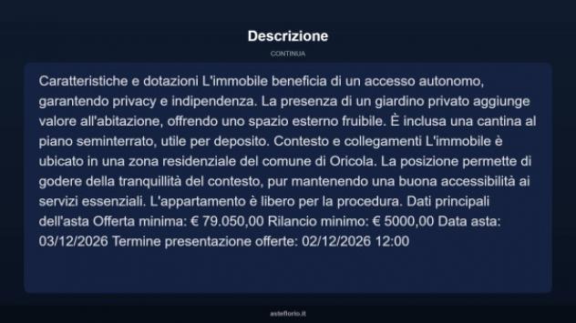 Immobile in asta di 111 m² in vendita a Oricola - Foto 4