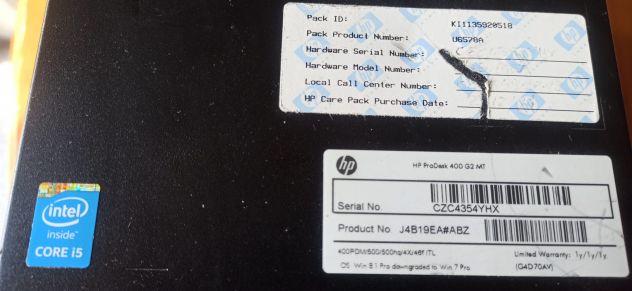 Pc HP Pro Desk 400 G2 8 Gb ram, hdd 1TB - Foto 7