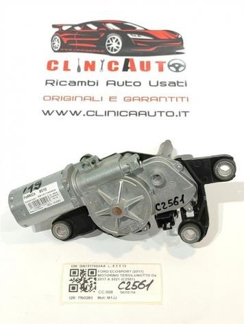 MOTORINO TERGICRISTALLO POSTERIORE FORD EcoSport Serie GN1517404AA M1JJ (12) - Foto 2