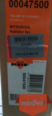 Ventola Radiatore Mitsubishi Pajero 2.5 TD MR513487 - Foto 5