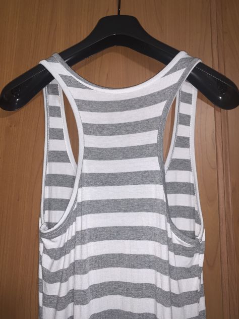 VESTITO ESTIVO LUNGO/COPRI COSTUME ELASTICIZZATO COME NUOVO DA DONNA VINTAGE A R - Foto 8
