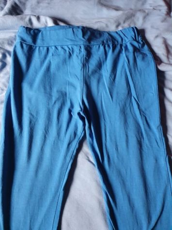 Pantalone tuta Blu Donna Tg M-Nuovo