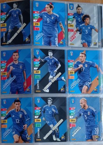 COLLEZIONE Panini Azzurri 2024 Adrenalyn XL 108 cards - Foto 3