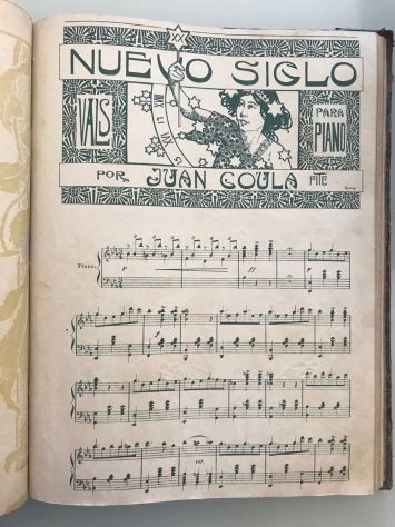 Vecchio libro di musica - Foto 3