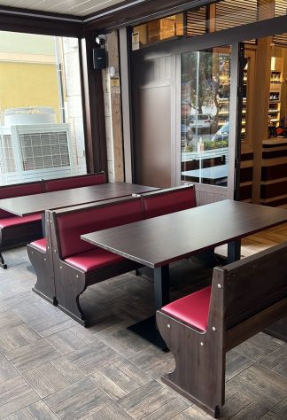 Set panca e tavolo per pub, pizzeria, ristorante - Foto 5