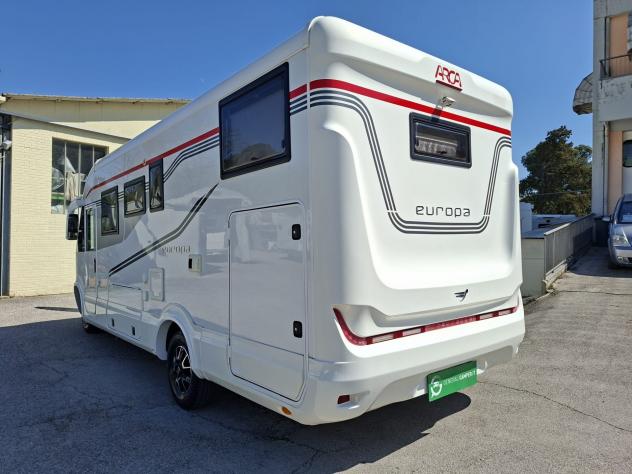 MOTORHOME ARCA DUCATO SEMIDINETTE LETTO MATRIMONIALE GARAGE BASCULANTE CLIMATIZZATOREFOTOVOLTAICO ALKO CAMPEGGIO CAMPER USATI GENERALI 1567 - Foto 3
