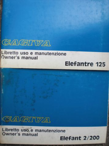 Cagiva SX SXT SST ecc. manuali uso e manutenzione (LEGGERE BENE ANNUNCIO) - Foto 5
